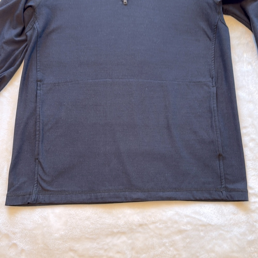 Men’s Lucky Brand Soft Knit Quarter Zip Long Sleeve Pullover - Picture 7 of 12